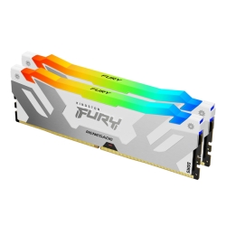 32GB DDR5 7600MT/s CL38 DIMM (Kit of 2) FURY Renegade RGB White XMP KF576C38RWAK2-32