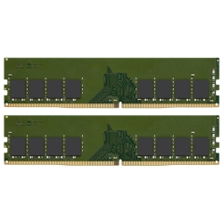32GB DDR4 3200MHz Non-ECC CL22 1.2V Unbuffered DIMM 1R 16Gbit PC4-25600 16GB×2g KVR32N22S8K2/32