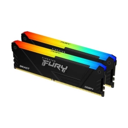 64GB DDR4 3200MT/s CL16 DIMM (Kit of 2) FURY Beast RGB KF432C16BB2AK2/64
