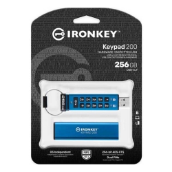 キングストン IronKey Keypad 200 USB3.2 Gen1 256GB IKKP200/256GB