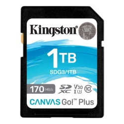 1TB SDXCJ[h Canvas Go! Plus Class 10 UHS-I U3 R:170MB/b W:90MB/b SDG3/1TB