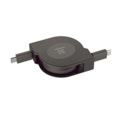 USB�[�d�������P�[�u�� ���[��1.2m C-C USB-PD�Ή� 100W BK