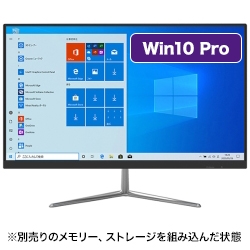 ť^xA{[PC (23.8^tHD/[X/Xg[WX/Windows 10 ProCZXg) KI-AIO238B-BK-W10P