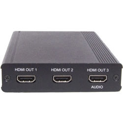 1入力3出力HDMI分配器 3D対応音声専用HDMI出力搭載 HD-13audio