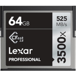 Professional 3500x CFast 2.0J[h 64GB LC64GCRBJP3500