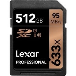 Professional 633x SDXC UHS-IJ[h 512GB LSD512CBJP633