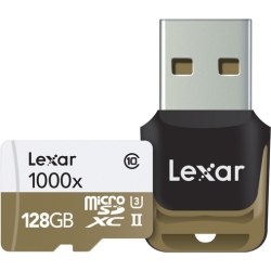 Professional 1000x microSDXC UHS-IIJ[h USB3.0[_[t 128GB LSDMI128CBJPR1000R