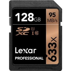 Professional 633x SDXC UHS-IJ[h 128GB LSD128GCB1JP633
