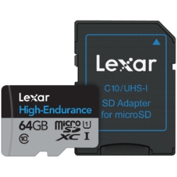 High-Endurance microSDXC UHS-IJ[h 64GB LSDMI64GBBJPHEA