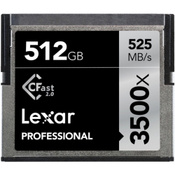 Professional 3500x CFast 2.0J[h 512GB LC512CRBJP3500