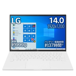 LG gram 14C` 37ԁE999gEčhȐMILKi(intel i5 1135G7/1920×1200/Iris Xe/8GB/NVMe 512GB/Windows10 Home/OfficeȂ/White) 14Z90P-KA54J