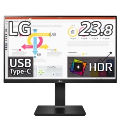 液晶ディスプレイ 23.8型/2560×1440/HDMI、DisplayPort、USB Type-C/ブラック/スピーカー:なし 24QP750-B