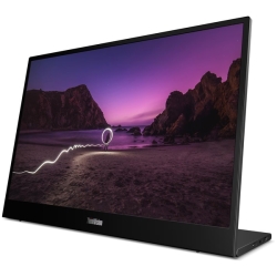 ThinkVision M16 (16�^���o�C�����j�^�[/1920×1200/USB Type-C/�u���b�N/�X�s�[�J�[�F�Ȃ�/�u3�N�ۏ؁vIn-Plane Switching�p�l���̗p)