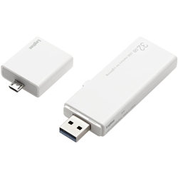LightningRlN^USB/USB3.0/32GB/microUSBϊA_v^t/zCg LMF-LGU332GWH