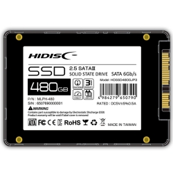 【SSD 480GB 4個セット】HIDISC HDSSD480GJP3 磁気研究所 HIDISC 2.5インチ SATA内蔵型SSD 480GB HDSSD480GJP3