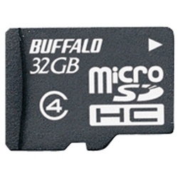 防水仕様 Class4対応 microSDHCカード 32GB RMSD-BS32GB