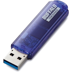 USB3.0Ή USB[ X^_[hf 64GB u[ RUF3-C64GA-BL