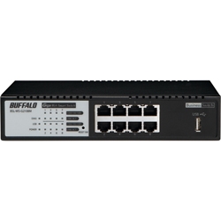 Giga対応 オーディオ向けスイッチングHub BSL-WS-G2108M/A