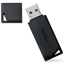 USB3.1(Gen1)/USB3.0対応 USBメモリー バリューモデル 16GB ブラック RUF3-K16GB-BK