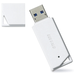 USB3.1(Gen1)/USB3.0対応 USBメモリー バリューモデル 32GB ホワイト RUF3-K32GB-WH