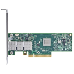 ConnectX-3 VPI adapter card、single-port QSFP、QDR IB (40Gb/s) and 10GbE、PCIe3.0 x8 8GT/s、tall bracket、RoHS R6 MCX353A-QCBT