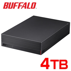 バッファロー USB3.1(Gen1)/USB3.0/USB2.0接続 外付けHDD PC用＆TV録画 