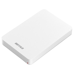 USB3.1(Gen.1)対応 耐衝撃ポータブルHDD 2TB ホワイト HD-PGF2.0U3-BWHA