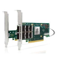 ConnectX-6 EN adapter card kitA200GbEAsingle-port QSFP56ASocket Direct 2x PCIe3.0 x16Atall brackets MCX614105A-VCAT