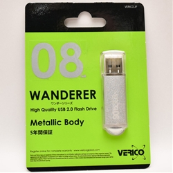 USB VM04L 8GB Silver (MAX:20MB/s) 3-2VM04LSil8