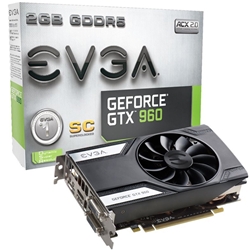 EVGA GeForce GTX 960 SC 02G-P4-2962-KR