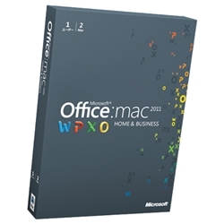 Office for Mac Home and Business 2011 Multi Pack W9F-00024