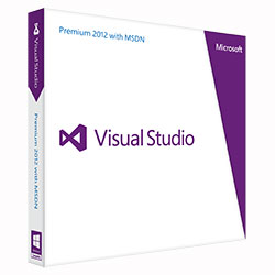 マイクロソフト Visual Studio Premium 2012 w/MSDN Retail DVD 9GD