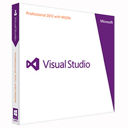 Visual Studio Professional 2012 w/MSDN Retail DVD 79D-00286