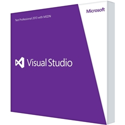 Visual Studio Test Professional 2013 with MSDN Retail DVD 6LD-00225