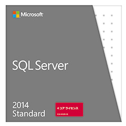 SQL Server Standard Edition 2014 DVD 4Core License 228-10252