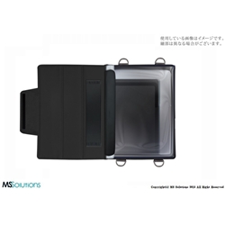 MSソリューションズ （多機能）防水・防塵タブレットケース（手帳型