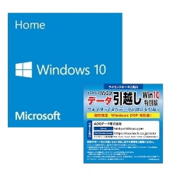 Windows 10 Home 64bit Jpn DSP DVD + AOS t@Cip\R f[^z Win10 ʔ DL yCPUt@ Zbgz KW9-00137-AOS