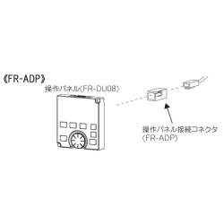 操作パネル接続コネクタ FR-ADP