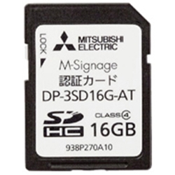M-SignageF؃J[h DP-3SD16G-AT