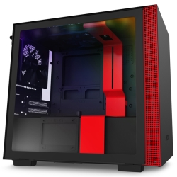 NZXT H210i Mini-ITX ケース ブラック/レッド H210 / H210i | 株式会社タイムリー