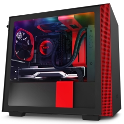 NZXT H210i mini-ITXケース RGB LED発光＆ファン制御機能搭載