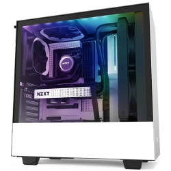 NZXT H510i ミドルタワーケース RGB LED発光＆ファン制御機能搭載