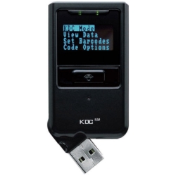 【クリックで詳細表示】レーザーバーコードリーダー搭載データコレクタ(USB) KDC100M