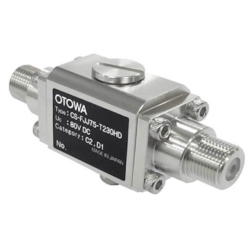 4K・8K対応TV同軸ケーブル用SPD/ジャック-ジャック CS-FJJ75-T230HD