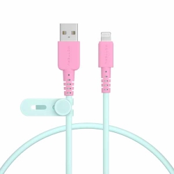 MOTTERU oCJ[P[u USB-A to Lightning Ȃ₩ŗ܂Ȃ }[d f[^] Apple MFiFؕi 1m P[uoht 2Nۏ ~gt~S