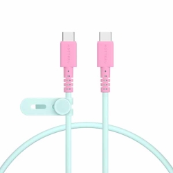 MOTTERU oCJ[P[u USB-C to USB-C Ȃ₩ŗ܂Ȃ }[d PD60WΉ f[^]Ή 0.5m P[uoht 2Nۏ ~gt~S