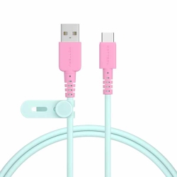 MOTTERU oCJ[P[u USB-A to USB-C iPhone15ȍ~ AndroideΉ Ȃ₩ŗ܂Ȃ f[^] 1m S3F P[uoht 2Nۏ ~gt~S