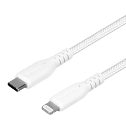 LightningP[u/USB Type-C to Lightning/PD60W/MFiF/炩/^t/fɋ/[d/f[^]/0.5m/50cm/zCg OWL-CBA4LC5-WH