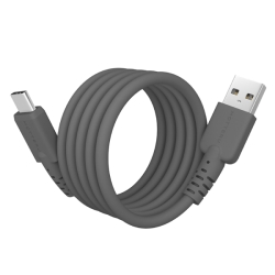 MOT �}�O�l�b�g�V���R���P�[�u�� USB-A to USB-C 1m �S8�F 2�N�ۏ� �X���[�L�[�u���b�N (MOT-MGSAC100)