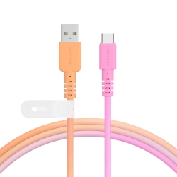 MOT Of[VP[u USB-A to USB-C }[d f[^]Ή P[uoht 1m 2Nۏ t@W[l[u (MOT-SCBACG100)